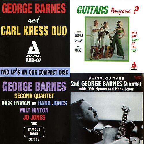 GHB Jazz Foundation George Barnes - Guitars Anyone?/Swing Guitars  [COMPACT DISCS] USA import