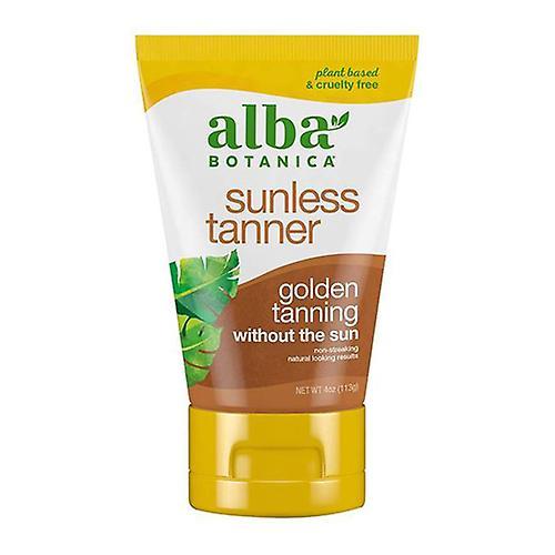 Alba Botanica Sunless Tanning Lotion, SPF15 4 Oz (Pack of 1)