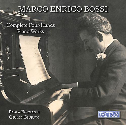 Tactus Records Bossi / Giurato / Borganti - Complete Four-Hands Piano Works  [COMPACT DISCS] USA import