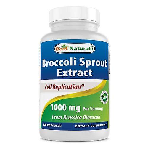 Best Naturals Broccoli Sprout Extract,1000 mg ,120 Caps (Pack of 1)