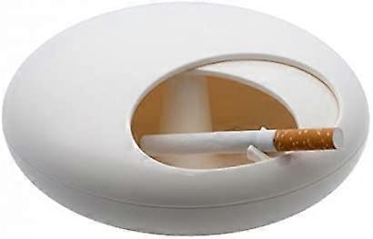 Phwj Pebble Ashtray With lid(White)