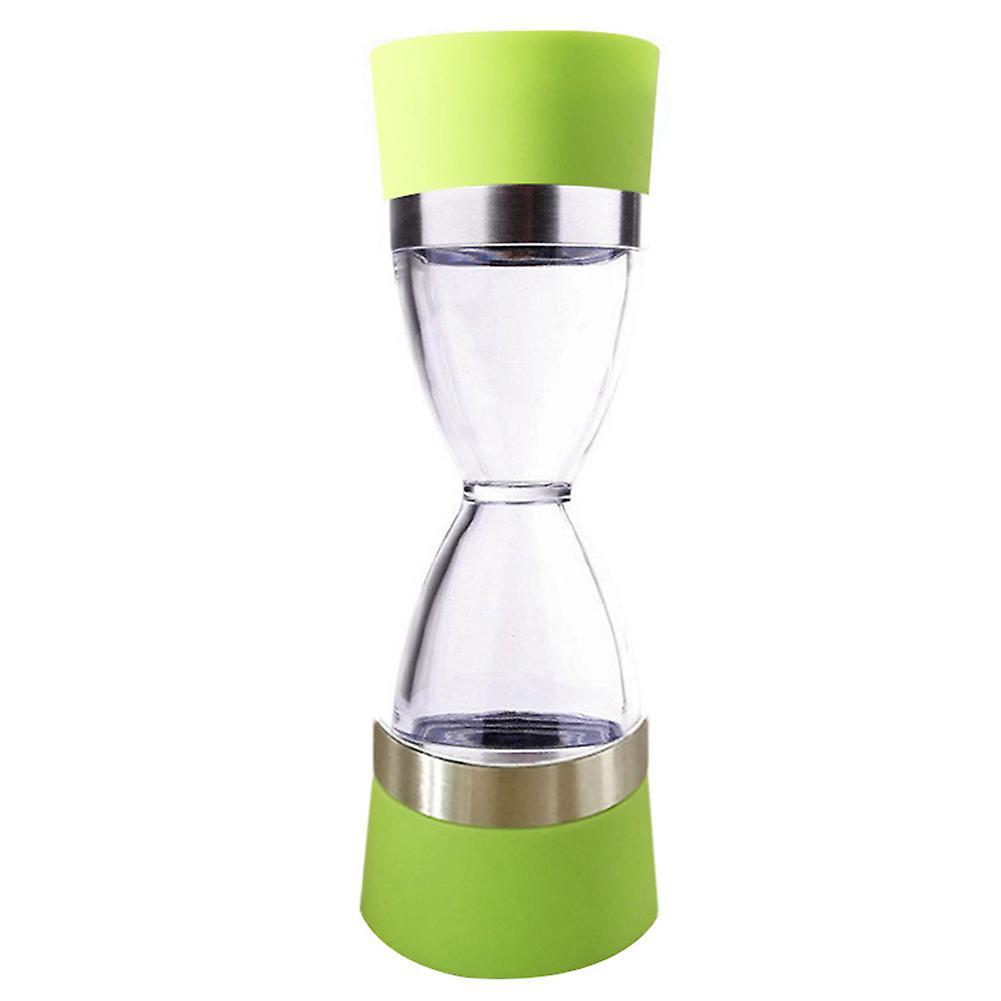 wirlsweal 2 in 1 Dual Salt Pepper Mill Sesame Spice Grinder Shaker Kitchen Cooking Tool Green