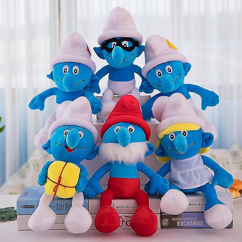 Elciaicle 35/45/55cm Smurfs Plush Toy Kids Gift Product 1