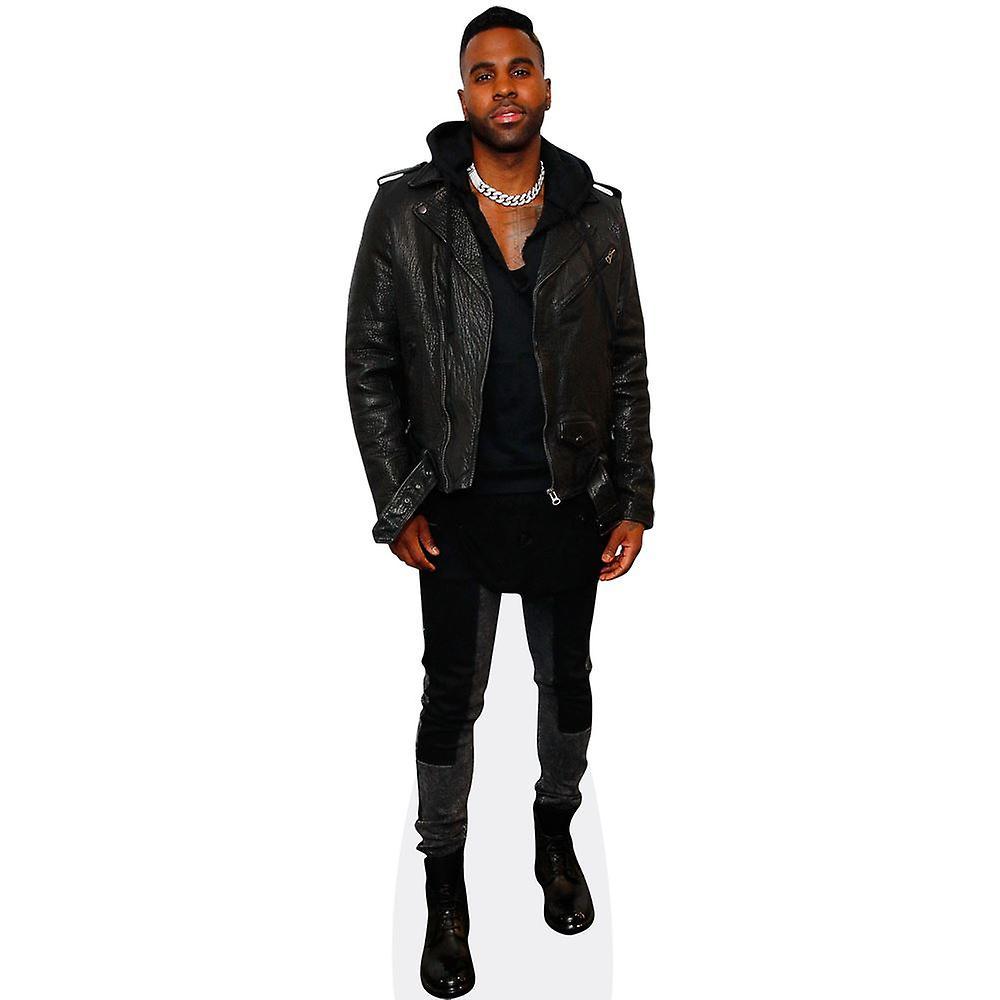 Celebrity Cutouts Jason Derulo (Black Jacket) Cardboard Cutout (lifesize OR mini size). Standee. Stand Up. Mini Size Cutout