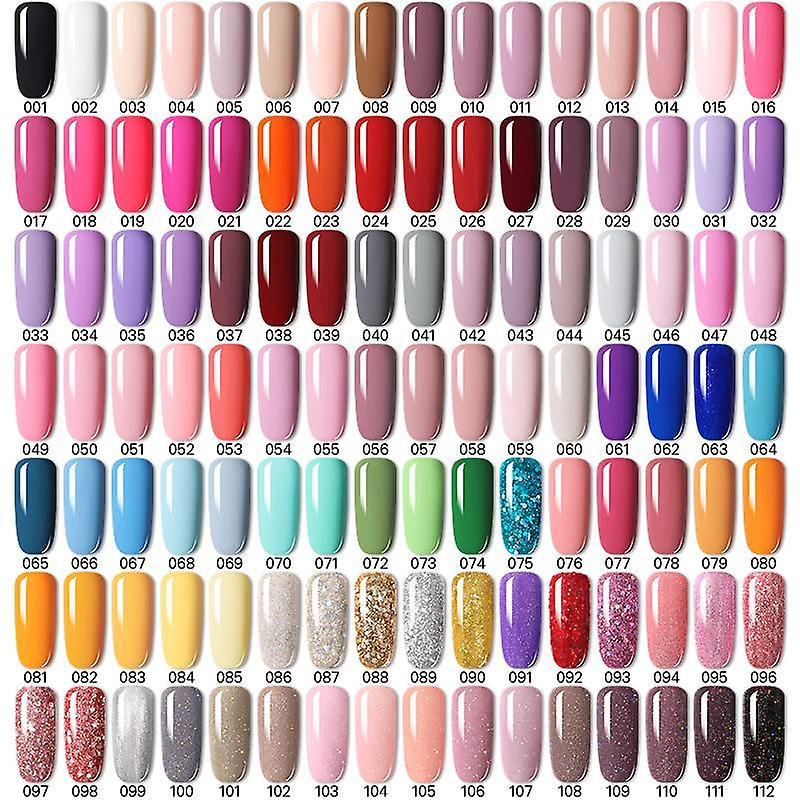 Fsu 7ml Nail Gel Polish Semi Permanent Gel Varnish Base Top Coat Uv Led Gel Varnish Soak Off Nail Art Gel Nail Polish13