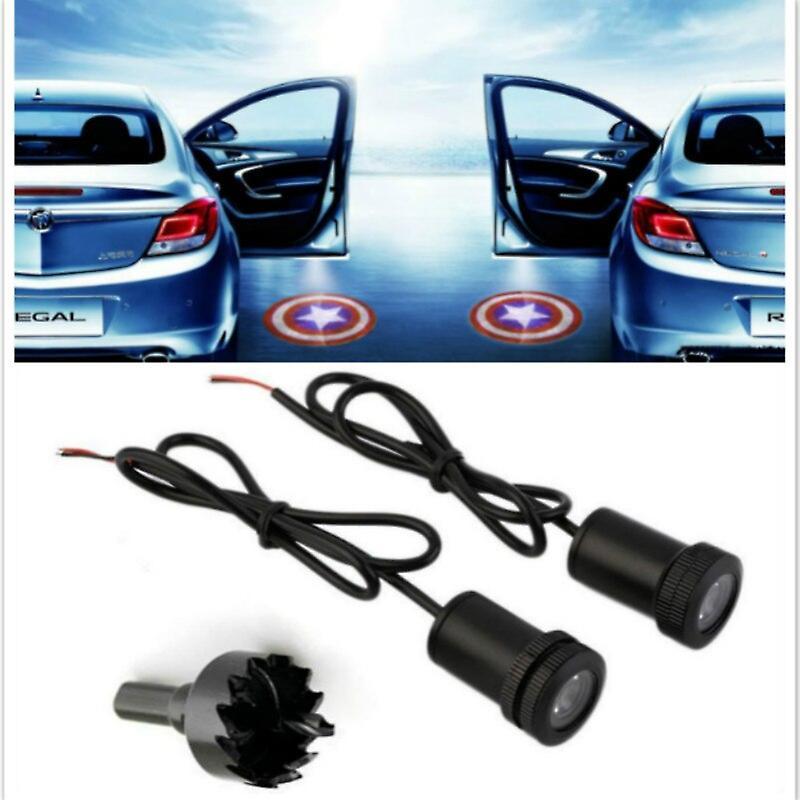 2pcs Car Door Welcome Logo Light Laser Projector Lamp Ghost Shadow Light For Nissan Qashqai J10 Led Decorative Car-styling Motor Vehicle Lighting F...