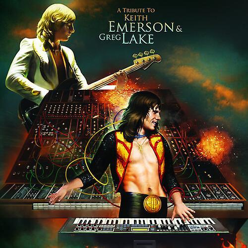 Purple Pyramid Todd Rundgren - Tribute To Keith Emerson & Greg Lake (Various Artists)  [VINYL LP] Ltd Ed, Orange USA import