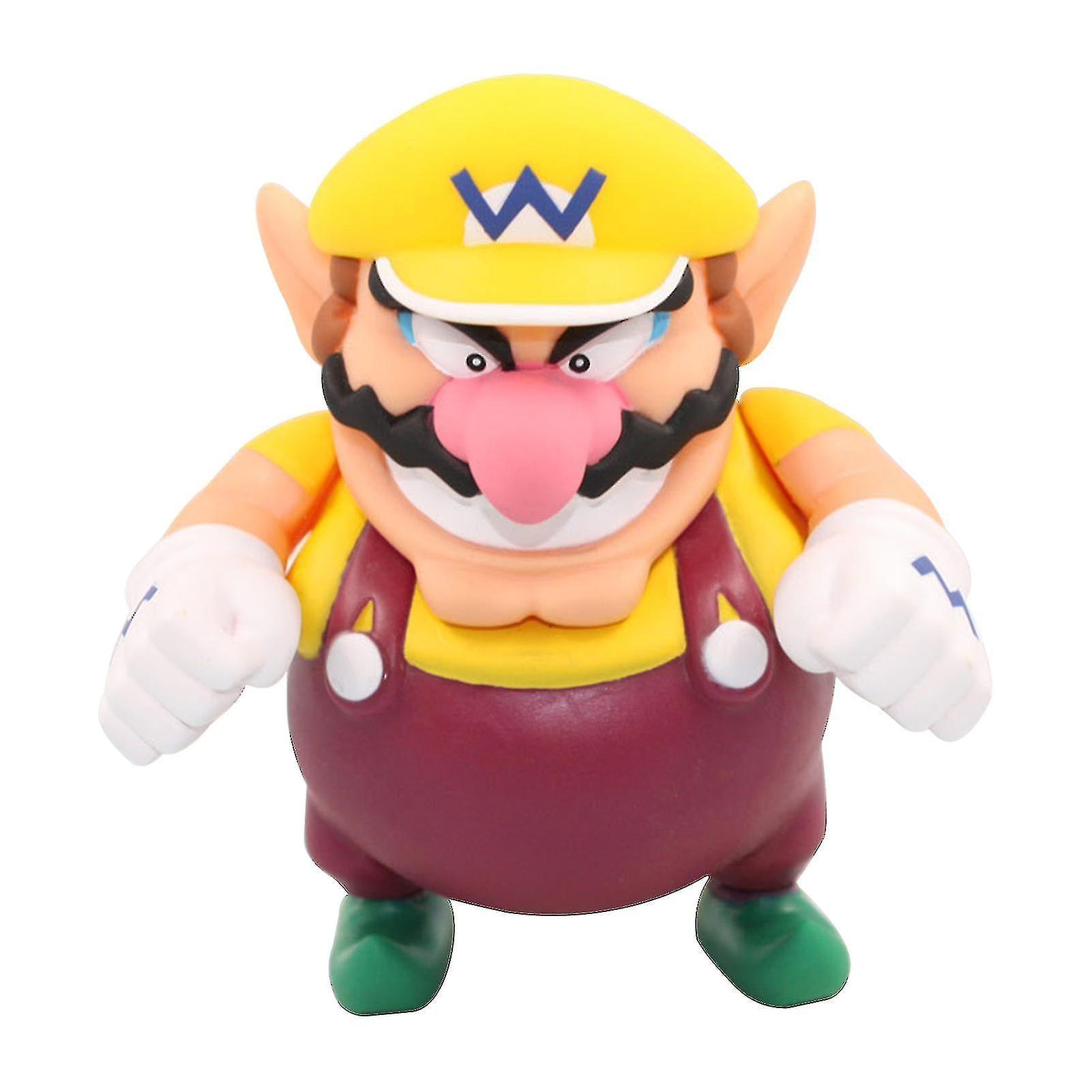 Mingerda "super Mario All Stars - Wario 4.7"" Plastic Toy Figure"