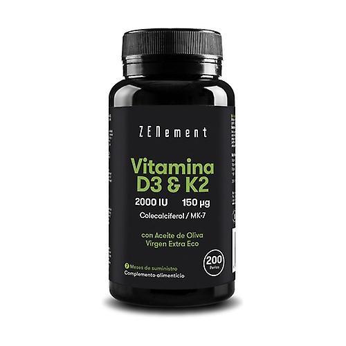 Zenement Vitamin D3 + K2 200 softgels