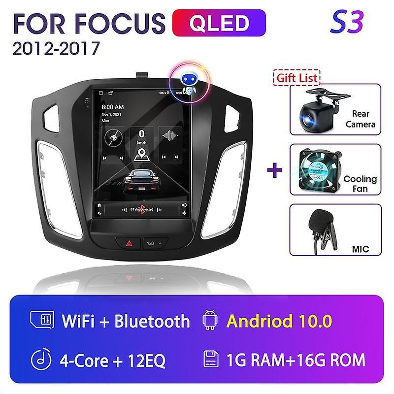 Ninesun 2 Din Android 11 Car Radio For Ford Focus 3 Mk 3 2011 2012 - 2019 Multimedia Video Player 2din Carplay Auto Stereo Dvd S3-Fan-Camera Poland