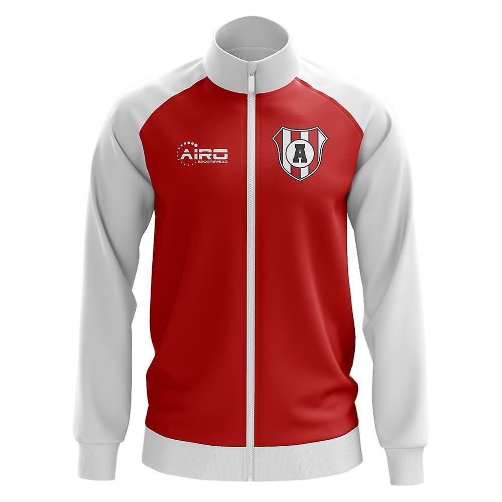 Airo Sportswear Airdrie Concept Football Track Jacket (Red) XXL 50-52 inch Chest (124/136cm)