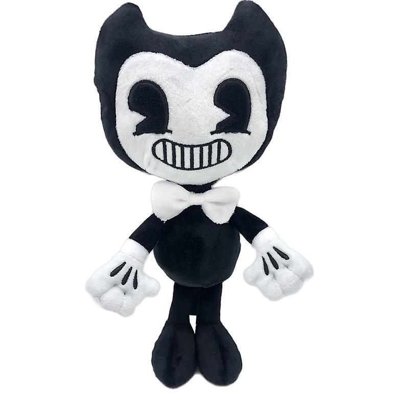 Fisheraw Cute Bendy the Ink Machine Boris Action Figure Plush Stuffed Doll Toy Kids Gift