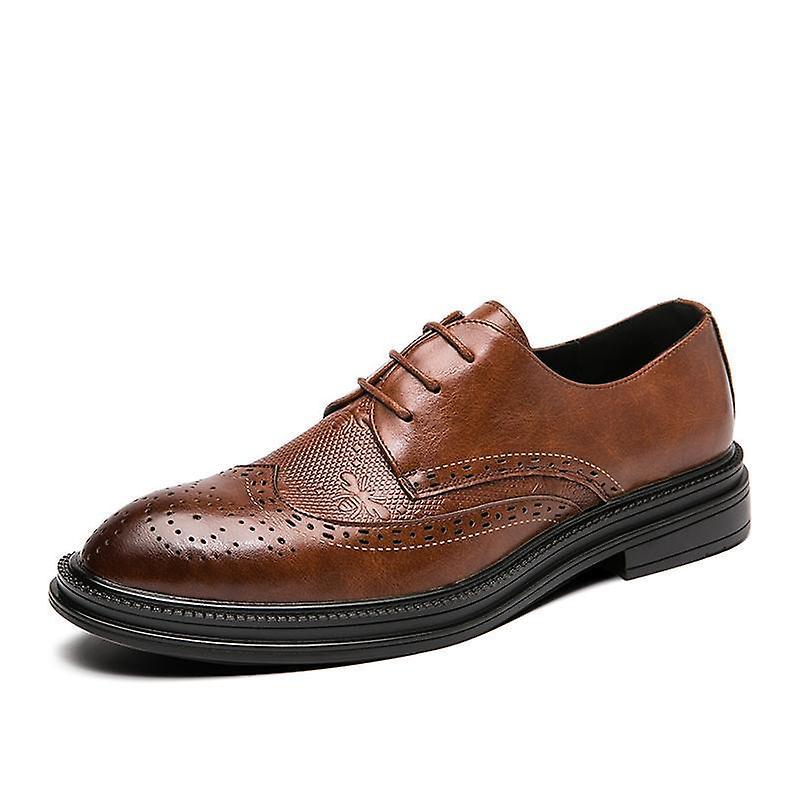 Mickcara men's 6921v2 oxford shoe Brown Us10/eu44