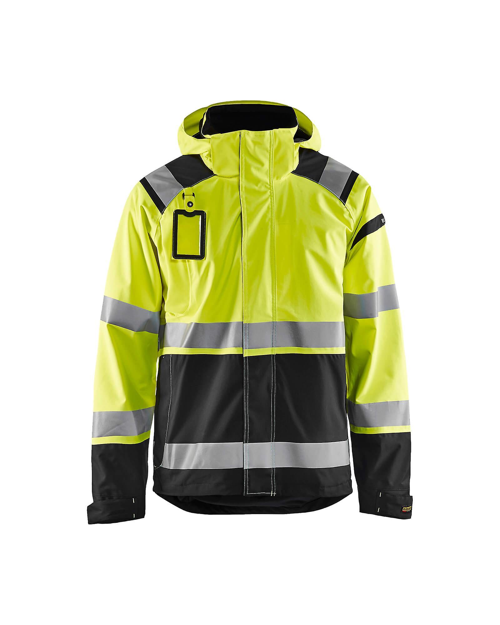 Blaklader 4987 hi-vis shell jacket - mens (49871987) Yellow/black Xs