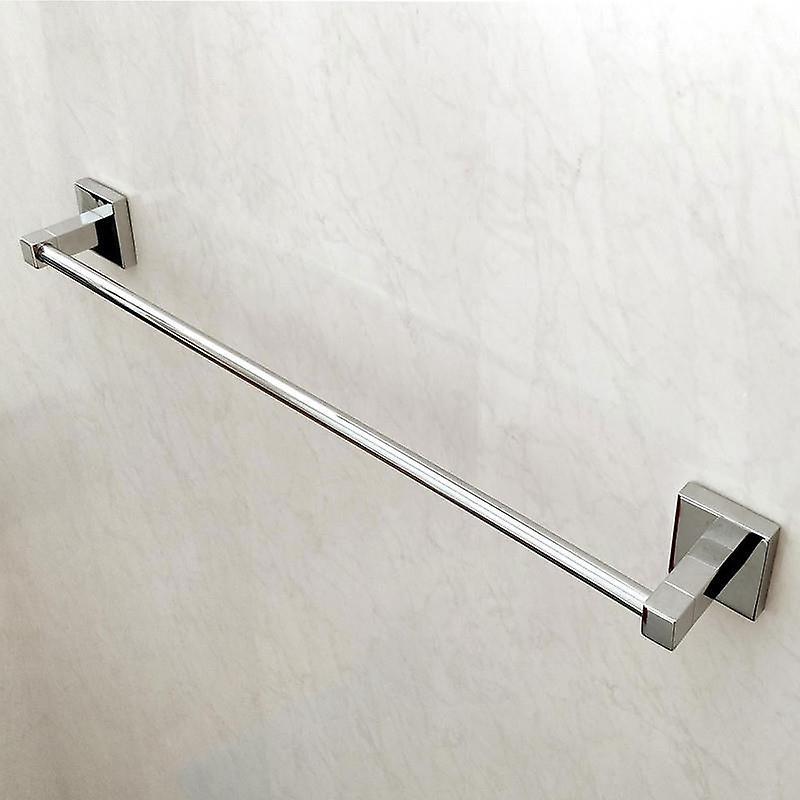 ECOSPA Premium Wall Mounted Single Towel Rail in Chrome • 610mm / 24 Inches