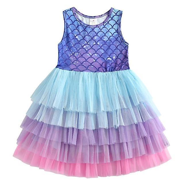 Slowmoose Unicorn Tutu Sequined Dress For Gril 5