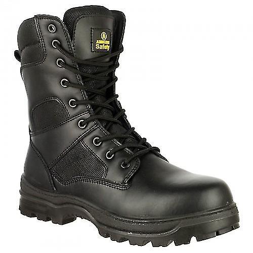 Amblers FS008 Mens Safety Boots Black 47 EUR