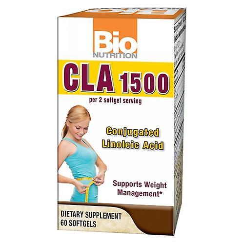 Bio Nutrition Inc CLA 1500, 60 Softgels (Pack of 1)