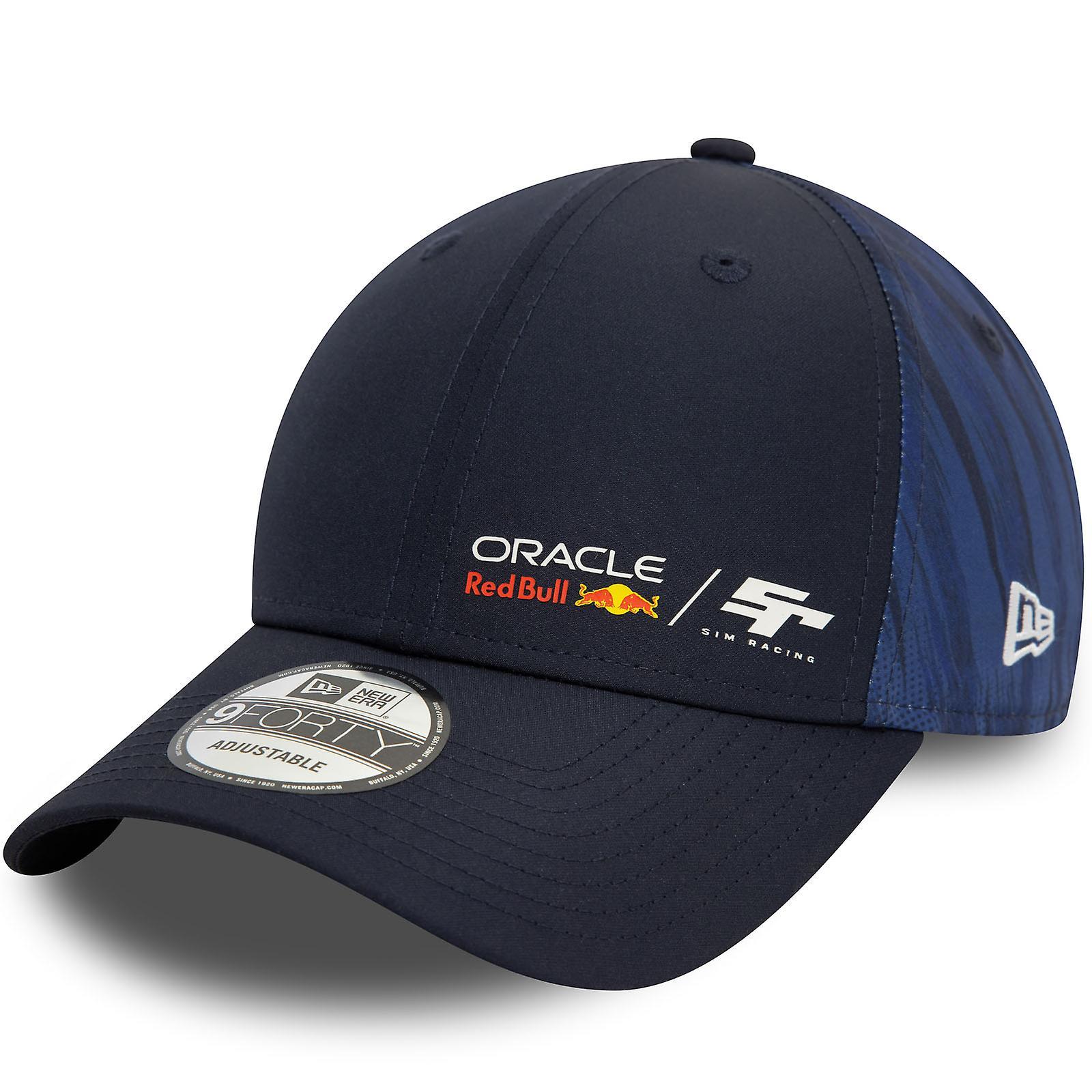 New Era Mens Red Bull Racing Sim 9FORTY Adjustable Baseball Cap - Blue One Size