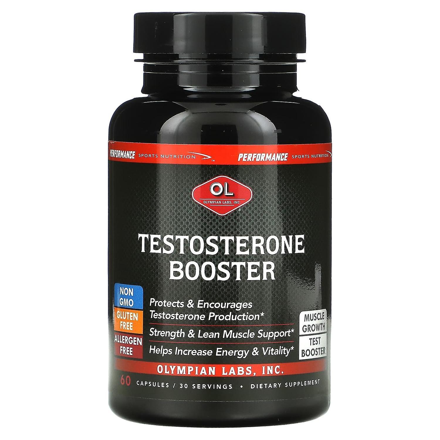 Olympian Labs Inc., Performance Sports Nutrition, Testosterone Booster, 60 Capsules