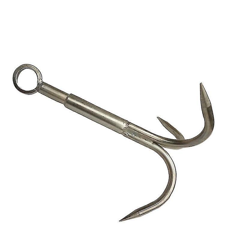 Gunest 3 Claw Stainless Steel Grab Hook Anchor Hook Retrieval Climbing Gravity Hook (medium) L