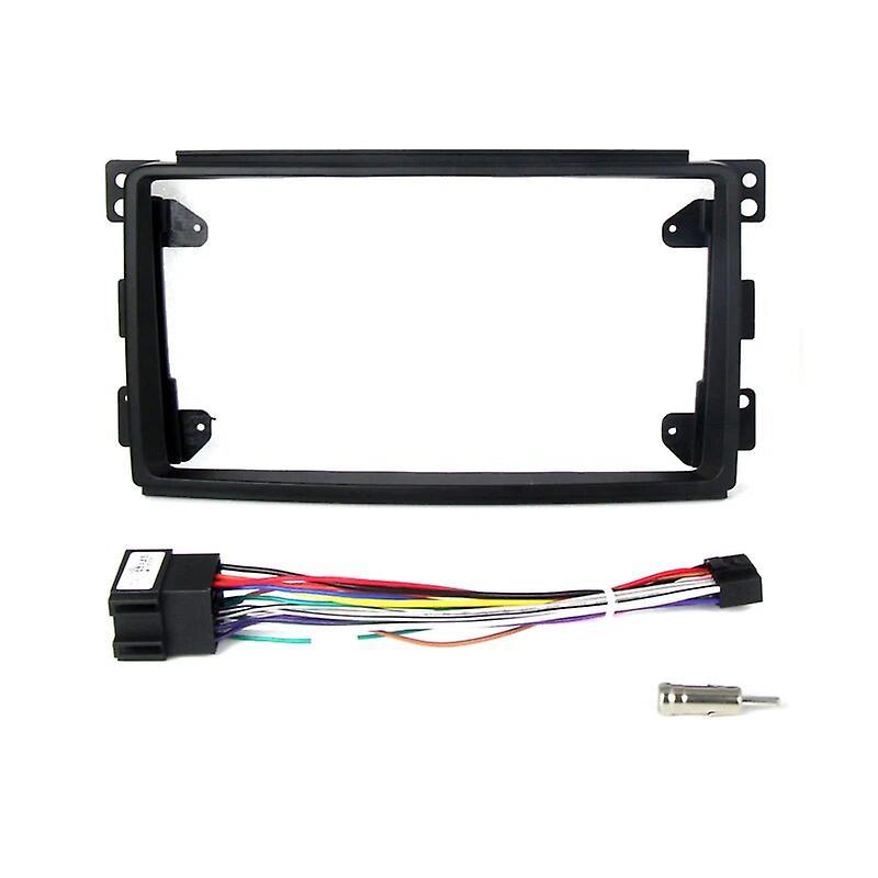 Eccpp Frame For Mercedes Benz Smart Fortwo 2 2006 - 2009 Car Radio Dashboard Panel Frame Power Cord Canbus Frame Cable