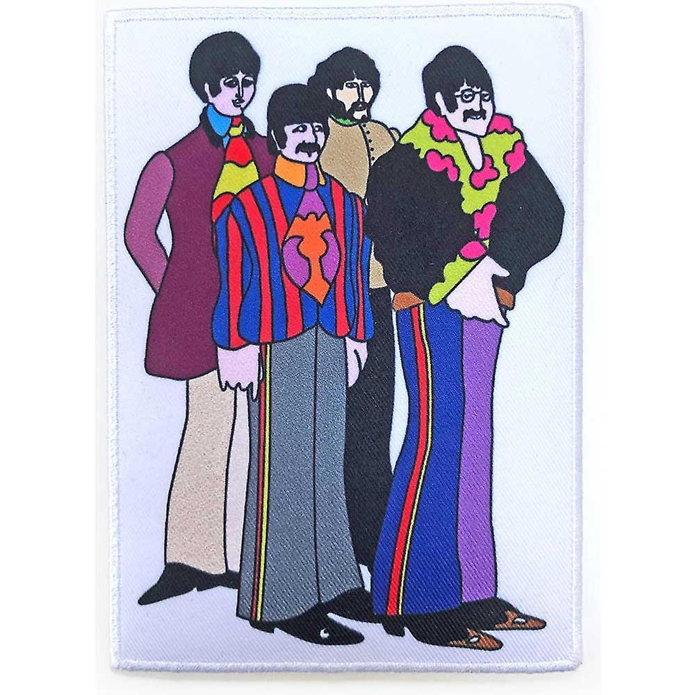 The Beatles Yellow Submarine Border Patch Black Einheitsgröße