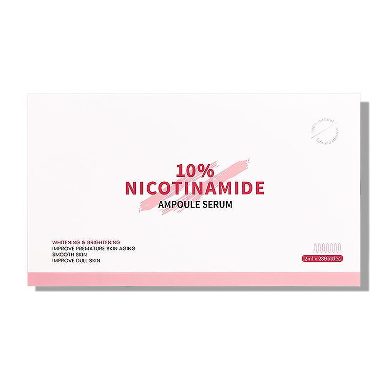 Frusde 10% Nicotinamide Ampoule Serum, Niacinamide Repairing Ampoule Set, High Concentration Tightening Nourishing Repairing Ampoule Kit 28pcs