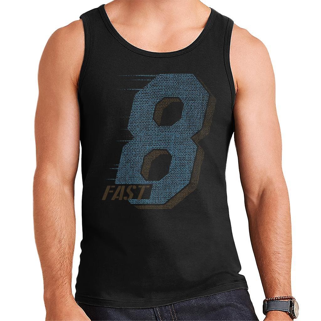 Fast & Furious Fast and Furious Fast 8 Large Icon Men's Vest Black Small