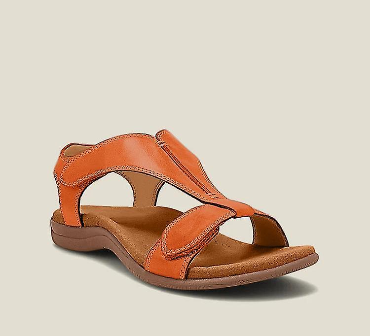 Stunahome Wedge Orthopaedic Sandals (SJJYV) ORANGE 43