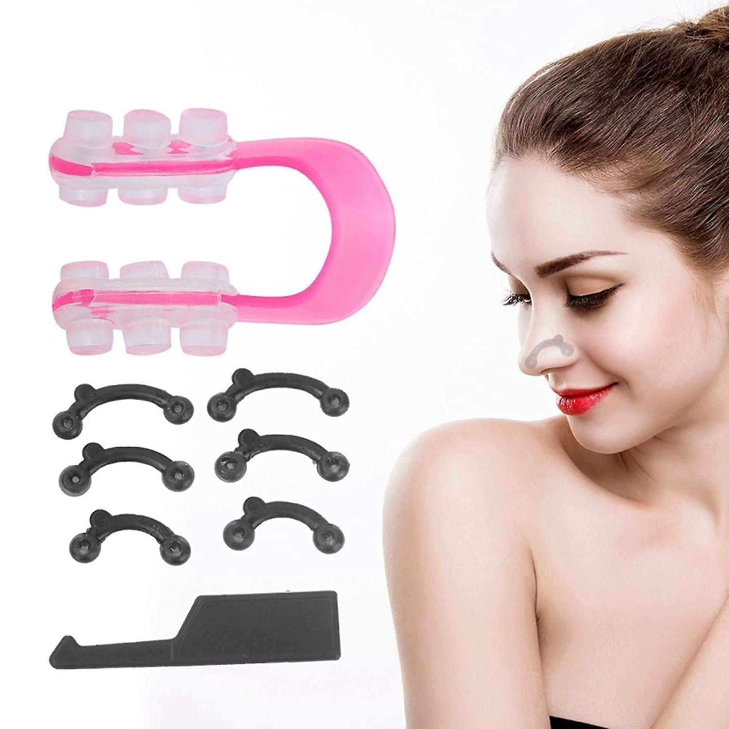 Vonkayi Nose Shaper, Invisible Nose Lifter, Shape Clip, Nose Bridge Straightener for Wide Nose, Low Nose, Curved Nose, Large Nose