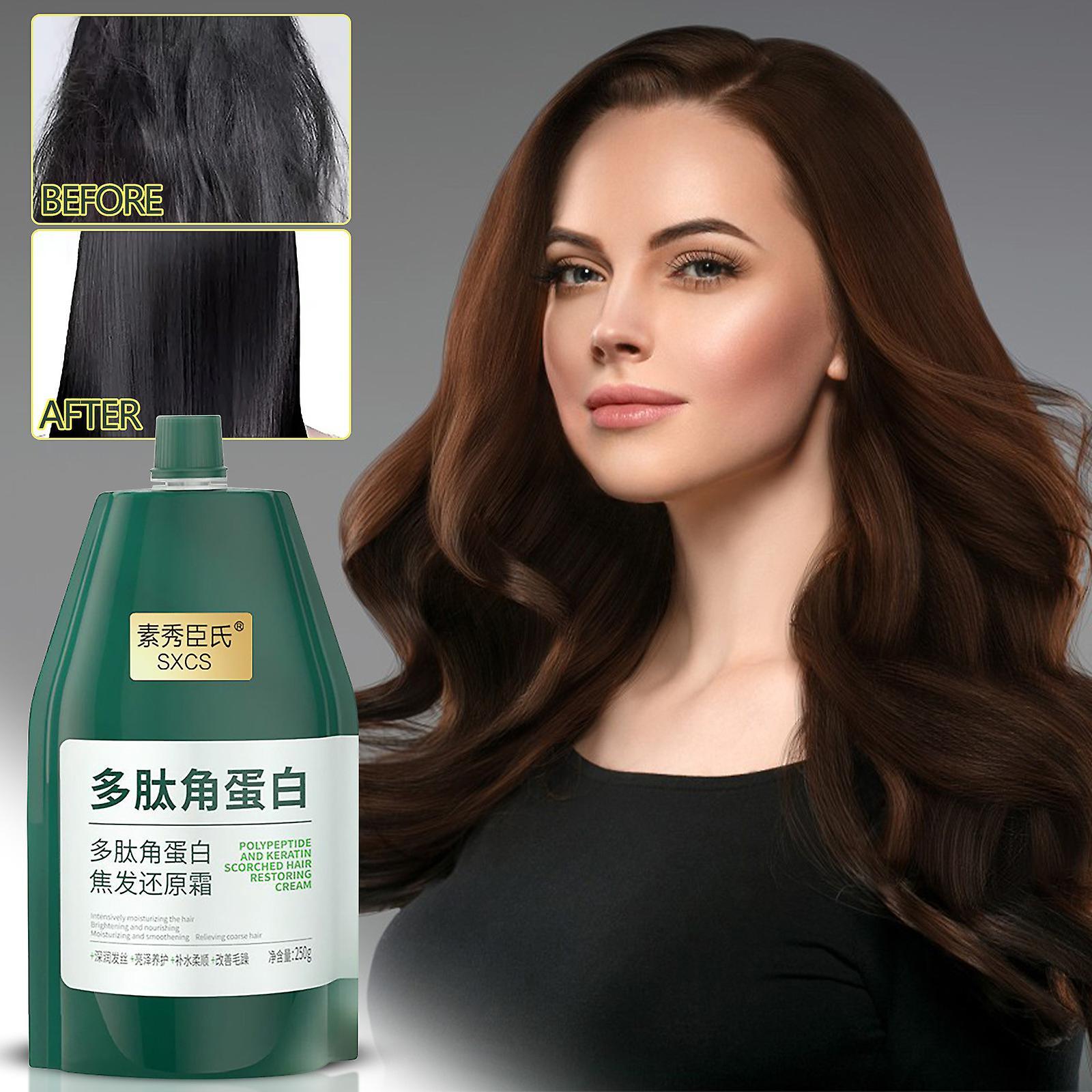 Baodan Peptide Keratin Burnt Hair Reduction Cream As shown