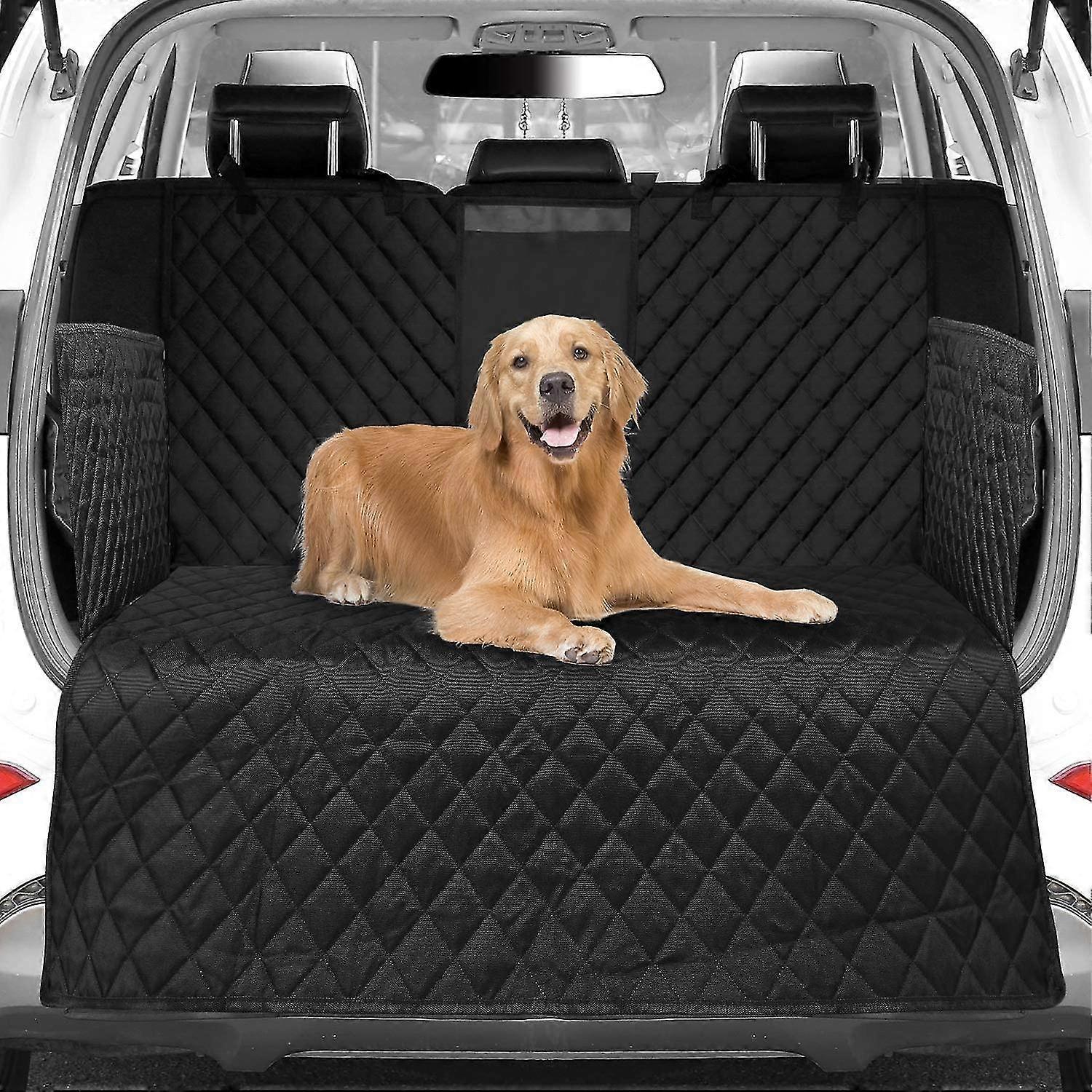 Aromujoy Universal Dog Car Boot Cover Trunk Cover For Most Cars Waterproof & Anti-slip, 180x103 Cm Dog Car Bo