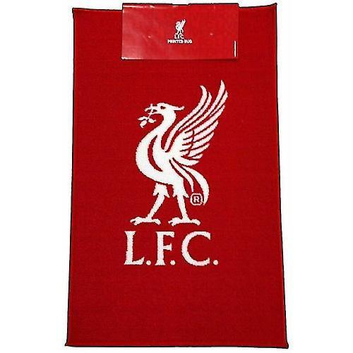 Liverpool FC Official Football Crest Rug Red/White One Size