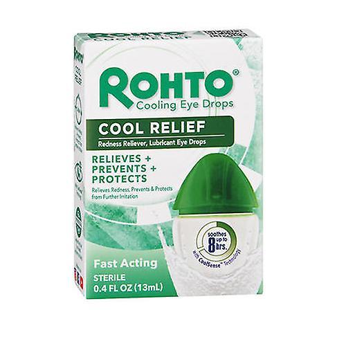 Mentholatum Rohto Cool Redness Relief Eye Drops, 0.43 oz (Pack of 1)