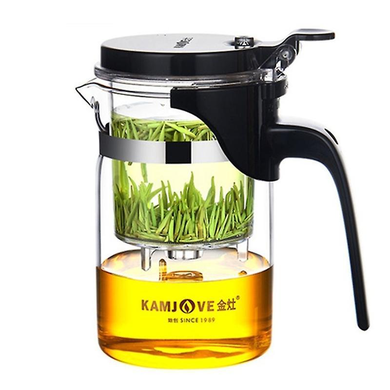 Kamjove Teapot Heat-resistant Glass Tea Set, Capacity: 400ml