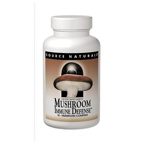 Source Naturals Mushroom Immune Defense, 30 Tabs (Pack of 1)