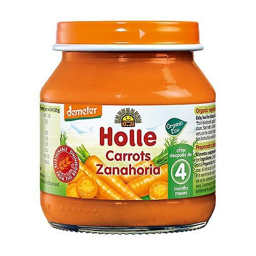 Holle Mini Organic Carrot Jar 4m+ 125 g (Carrot)