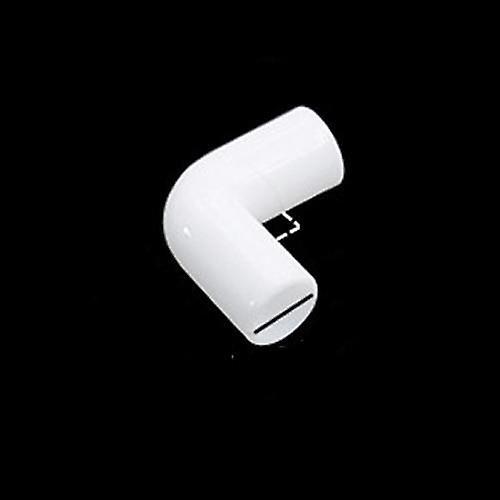 Slowmoose Pvc Straight Elbow Cross Connector -joint Tee Pipe White-3