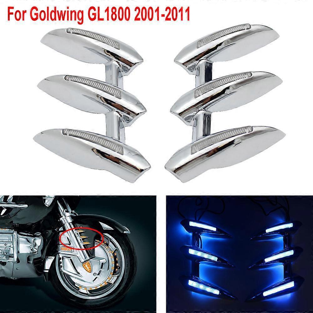 Redkid Motorcycle Front and Rear Chrome Trim For Honda Goldwing 1800 F6B GL1800 2001-2017 2016 2015 2014 2013 Motorcycle Accessories F