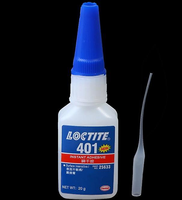 Unbrand 1PC 20g Loctite 401 Instant Adhesive Bottle Stronger Super Glue Multi-Purpose