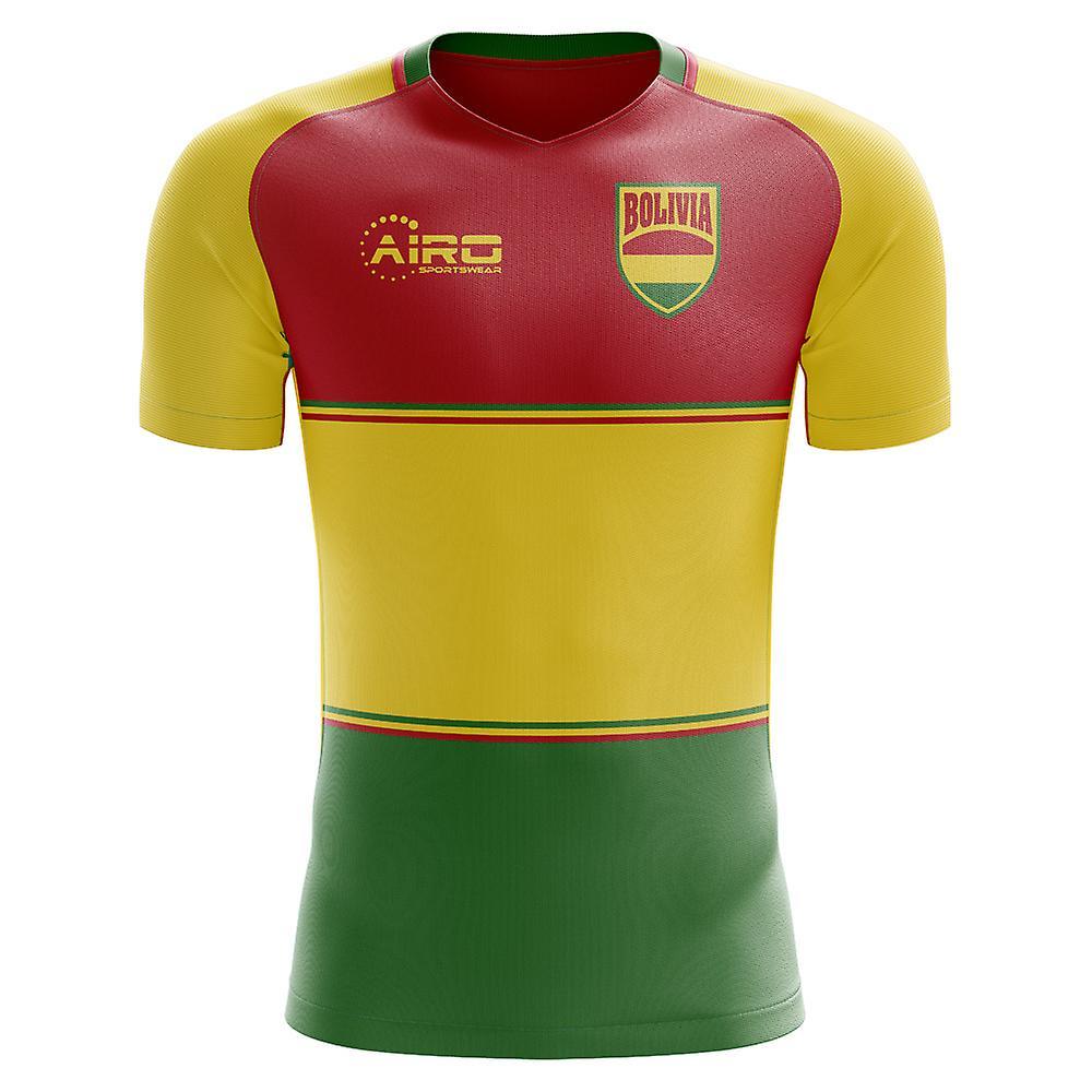 Airo Sportswear 2024-2025 Bolivia Home Concept Football Shirt (Kids) Yellow XSB