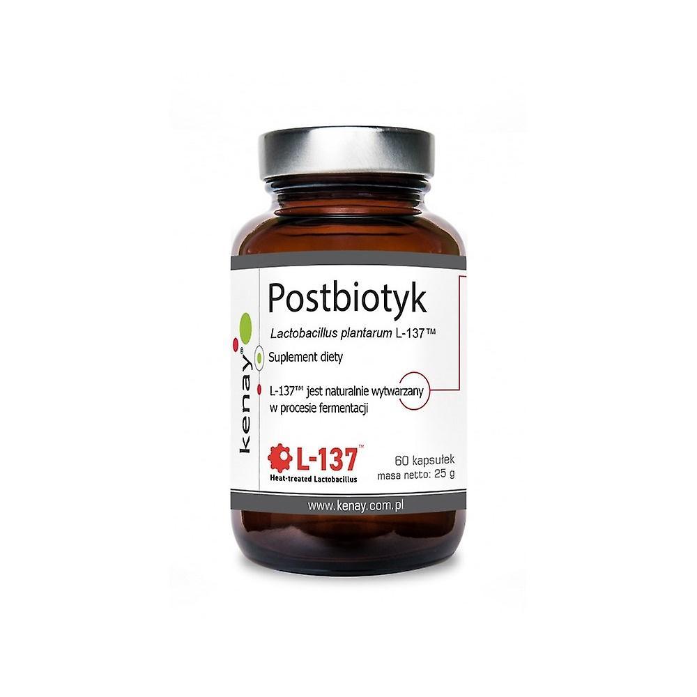 Kenay postbiotic lactobacillus plantarum l-137 60 capsules BI8643