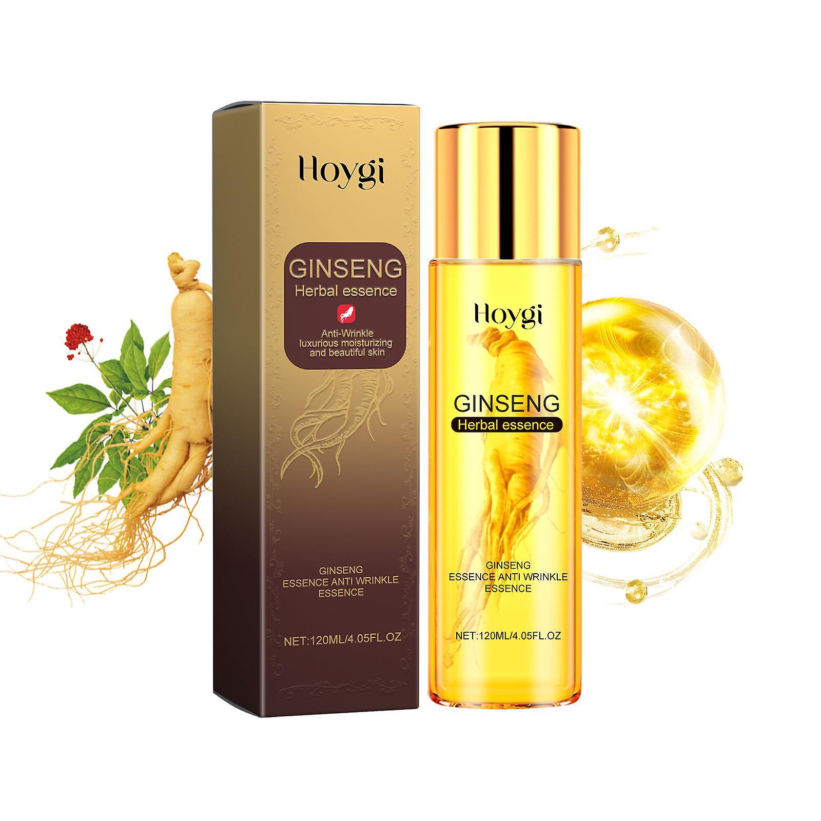 Fongwan Ginseng Anti-wrinkle Essence Toner, Ginseng Polypeptide Anti-Ageing Serum,  Ginseng Face Serum for Tightening Sagging Skin -120ml 1pcs