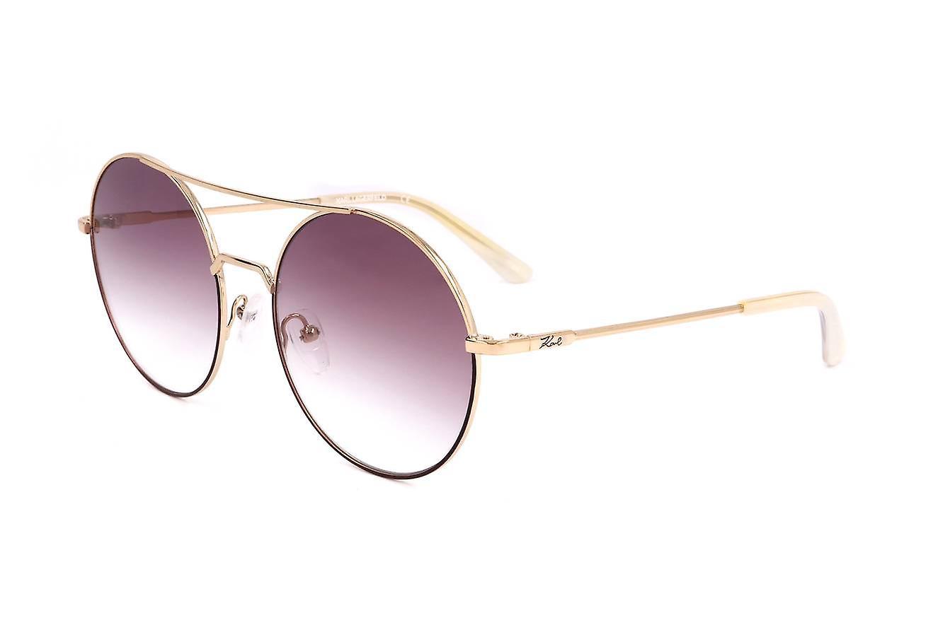 Sunglasses Karl Lagerfeld KL283S 524 BROWN/GOLD 57/19/140 WOMAN 57 mm