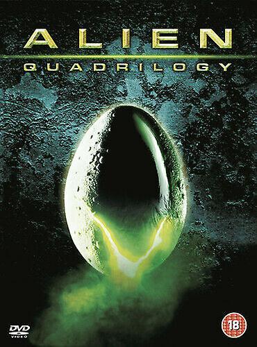 Alien Quadrilogy DVD (2003) Sigourney Weaver Scott (DIR) cert 18 9 discs - Region 2