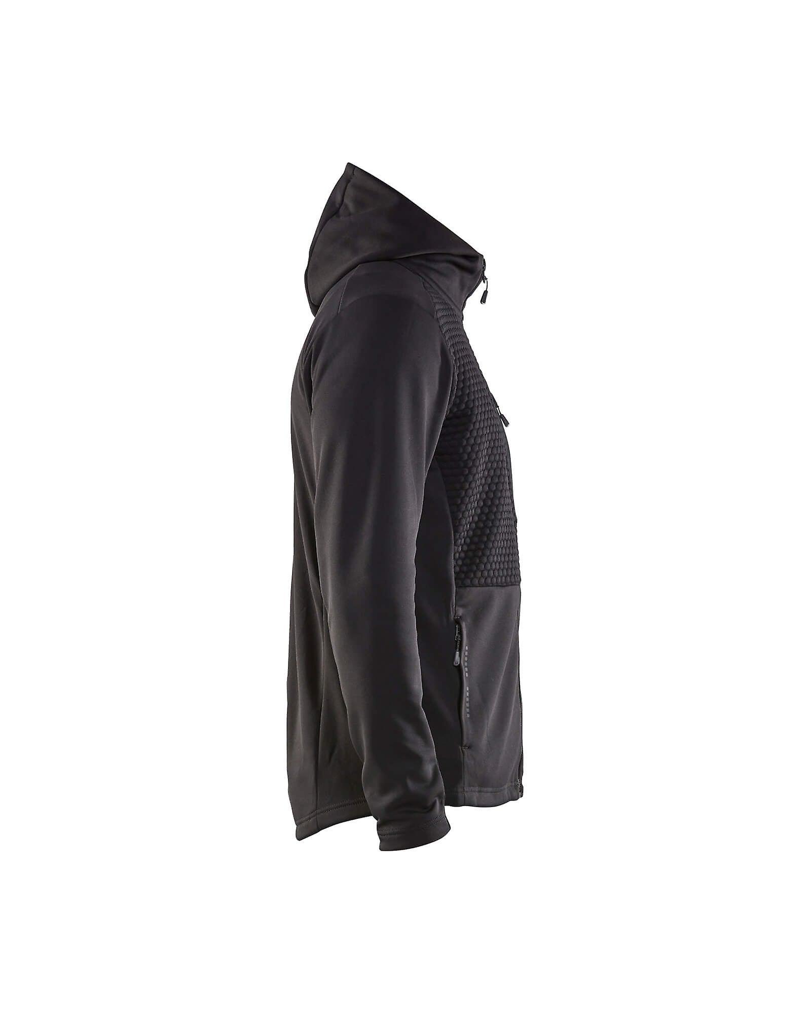 Blaklader 3540 hoodie full zip - mens (35402526) Black Xs