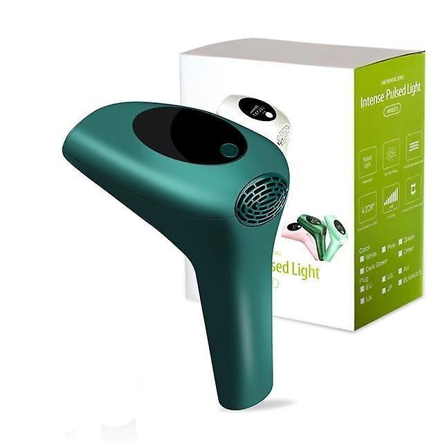 Slowmoose Permanent Flashes New Laser Epilator- Ipl Photoepilator Laser Hair Removal dark green US Plug