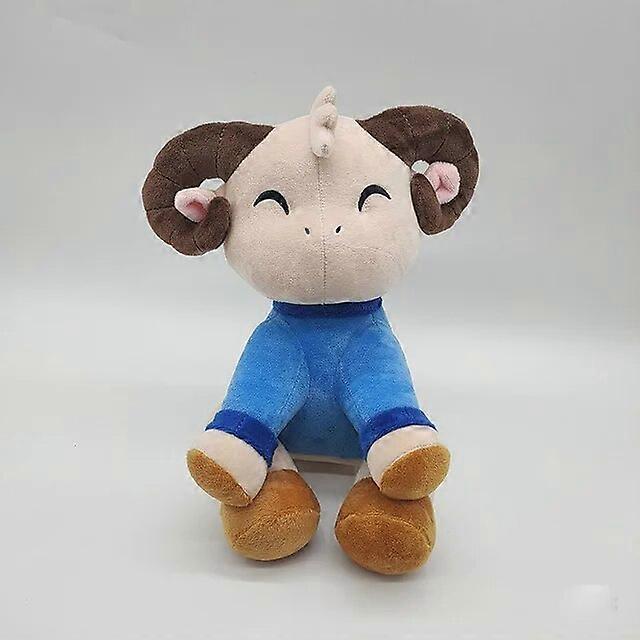 Redkid JSchlatt Ram Plush Toys Schlatt Plushie Jambo Jschlatt Youtooz Ram Peluches Dolls Jschlatt Soft Stuff Jouets Pour Enfants Gifts 25cm