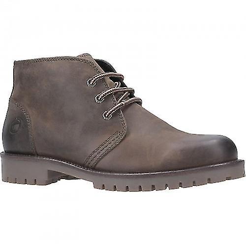 Cotswold Stroud Mens Leather Lace Up Shoe Boot Khaki 12 UK